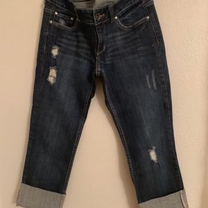 Anchor Blue Skinny Jasmine Boyfriend Sz 5s
